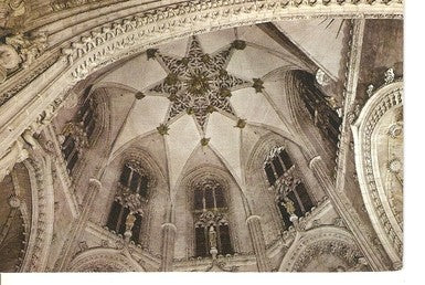 Postal 047940 : Capilla de los Condestable. Cupula. Burgos