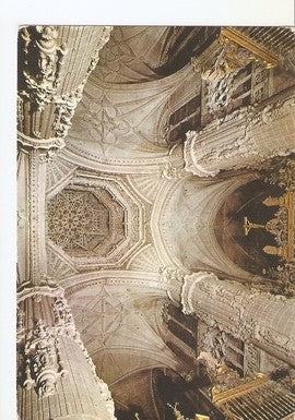 Postal 047941 : Burgos. Catedral. Crucero. Juan de Vallejo (Siglo XVI)