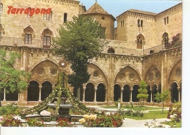 Postal 047946 : Costa Dorada - Tarragona. Catedral. Jardin del Claustro