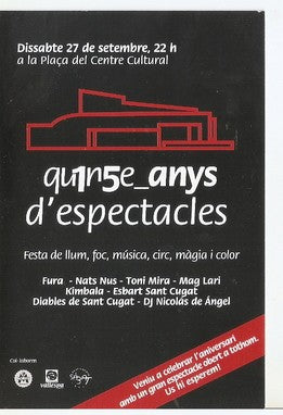Postal 047975 : Teatre Auditori Sant Cugat