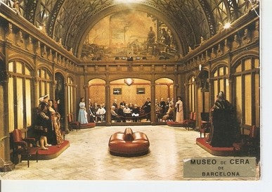 Postal 047984 : Museo de Cera de Barcelona