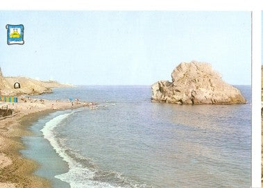 Postal 047991 : Malaga. Playa del Peñon del Cuervo