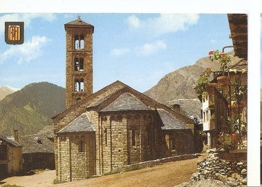 Postal 047997 : Pirineu Catala (Lleida). Vall de Bohi. Taull. Esglesia Romanica de Santa Maria