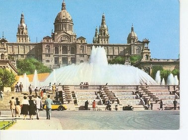 Postal 048007 : Barcelona. Palacio Nacional y Fuente Monumental