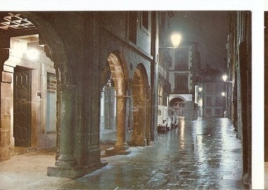 Postal 048023 : Santiago de Compostela. Rua del Villar. Nocturna