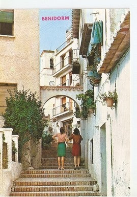 Postal 048025 : Benidorm (Alicante). Calle Los Gatos