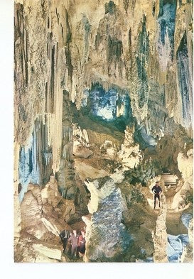 Postal 048037 : Cueva de Nerja (Malaga). Vista desde el balcon de entrada