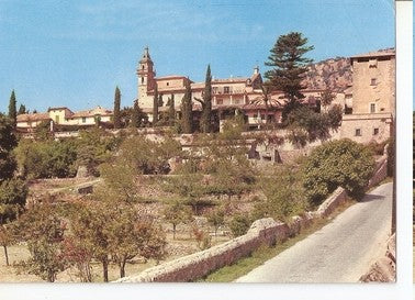 Postal 048039 : Valldemosa. Vista de la Cartuja