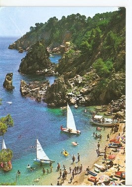 Postal 048040 : Costa Brava. El Golfet playa