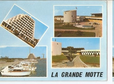 Postal 048051 : La Grande-Motte - Le Grau-Du-Roi Le Point Zero. Le Port les nouveauk immeubles