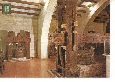 Postal 048084 : Villafrancha del Penedes (Barcelona). Museo del Vino. Prensas antiguas