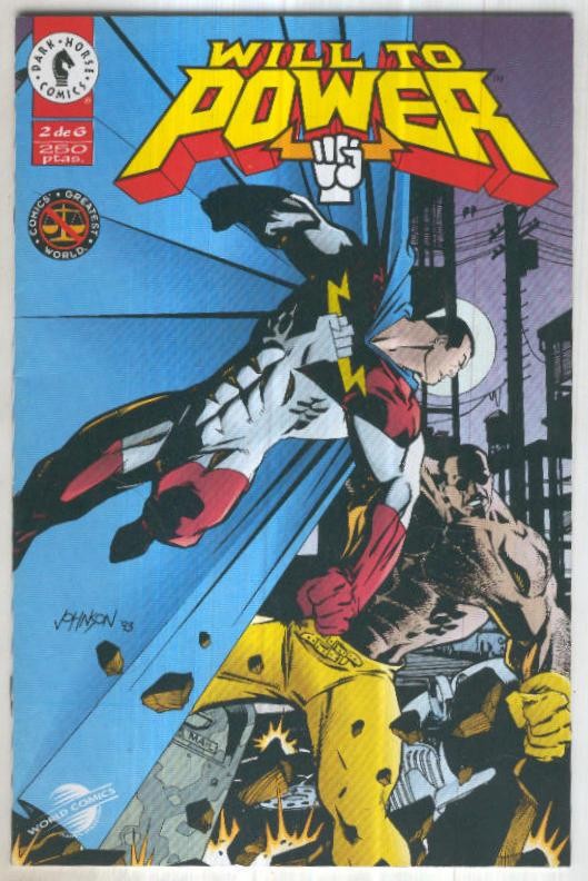 WILL TO POWER, Vol.1: Numero 02 (World Comics 1995)
