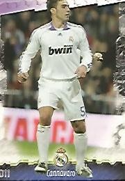 CROMO ALBUM LAS FICHAS DE LA LIGA: Real Madrid: Cannavaro