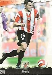 CROMO ALBUM LAS FICHAS DE LA LIGA: Athletic: Orbaiz