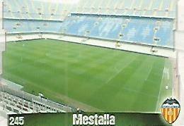 CROMO ALBUM LAS FICHAS DE LA LIGA: Valencia: Campo de Mestalla