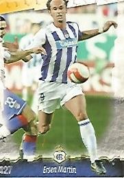 CROMO ALBUM LAS FICHAS DE LA LIGA: Recreativo Huelva: Ersen Martin