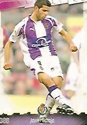 CROMO ALBUM LAS FICHAS DE LA LIGA: Valladolid: Javier Baraja