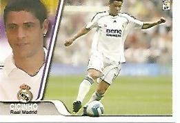 CROMO ALBUM LIGA DE FUTBOL 2007-2008: Cicinho (no 10) Real Madrid