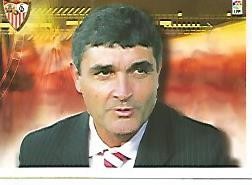 CROMO ALBUM LIGA DE FUTBOL 2007-2008: Juan de Ramos (no 38) Entrenador Sevilla C.F.