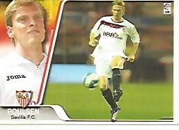 CROMO ALBUM LIGA DE FUTBOL 2007-2008: Poulsen (no 50) Sevilla C.F.