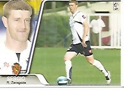 CROMO ALBUM LIGA DE FUTBOL 2007-2008: Sergio (no 97). Real Zaragoza