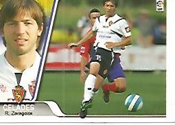 CROMO ALBUM LIGA DE FUTBOL 2007-2008: Celades (no 100). Real Zaragoza