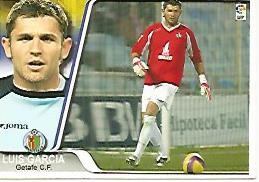 CROMO ALBUM LIGA DE FUTBOL 2007-2008: Luis Garcia (no148) Getafe F.C.