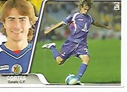 CROMO ALBUM LIGA DE FUTBOL 2007-2008: Cortes (no 149)  Getafe F.C.