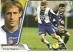 CROMO ALBUM LIGA DE FUTBOL 2007-2008: Zabaleta (no 193)  Espanyol