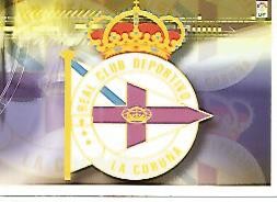 CROMO ALBUM LIGA DE FUTBOL 2007-2008: Check Lisst inicial Deportivo de La Coruña (no 217)