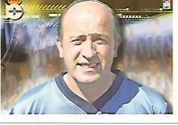 CROMO 536 ALBUM LIGA DE FUTBOL 2007-2008: Lotina entrenador del Deportivo de La Coruña (no 218)