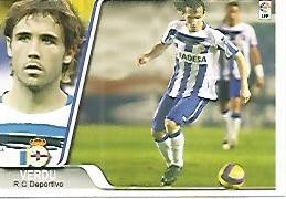 CROMO ALBUM LIGA DE FUTBOL 2007-2008: Verdu (no 226) Deportivo