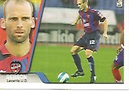 CROMO ALBUM LIGA DE FUTBOL 2007-2008: Berson (no 261) Levante