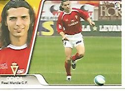 CROMO ALBUM LIGA DE FUTBOL 2007-2008: Ochoa (no 349)  Real Murcia