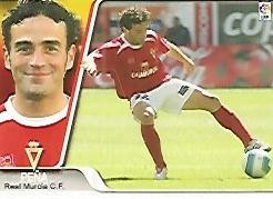 CROMO ALBUM LIGA DE FUTBOL 2007-2008: Peña (no 350) Real Murcia
