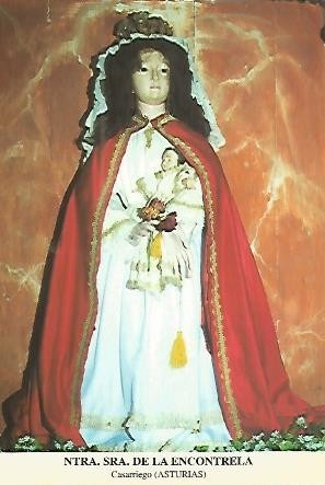 POSTAL 54260:  Nuestra Señora de la Encontrela. Casarriego Asturias