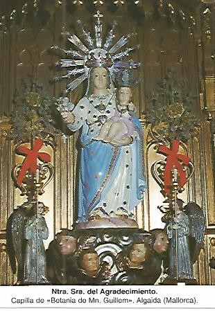 POSTAL 54269: Nuestra Señora del Agradecimiento. Algaida Mallorca