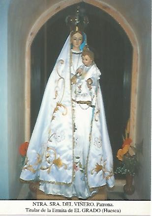 POSTAL 54276: Nuestra Señora del Viñeero. El Grado Huesca