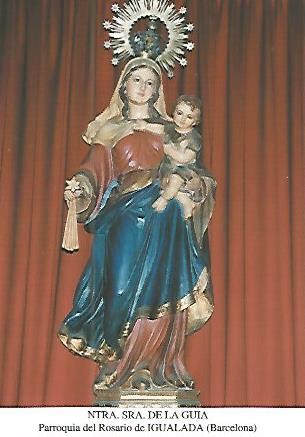 POSTAL 54284: Nuestra Señora de la Guia. Igualada Barcelona