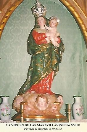 POSTAL 54293: La Virgen de las Maravillas de Salzillo siglo XVIII. Murcia