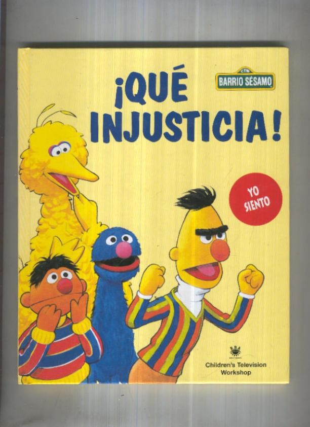 Barrio Sesamo numero 06: Que injusticia (paginas interiores con marca haberse mojado algo)