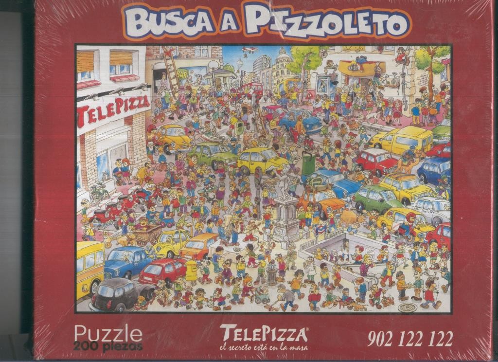 Puzzle de 200 piezas: Busca a Pizzoleto