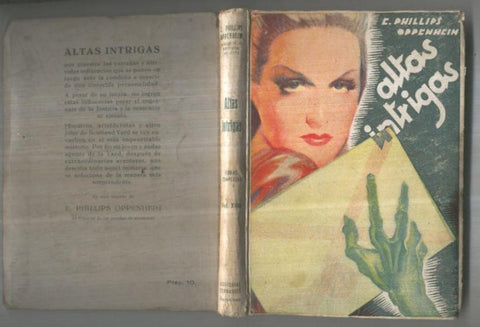 Obras completas de E.Phillips Oppenheim volumen 18: Altas intrigas