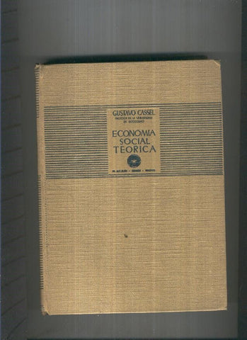 Economia Social teorica