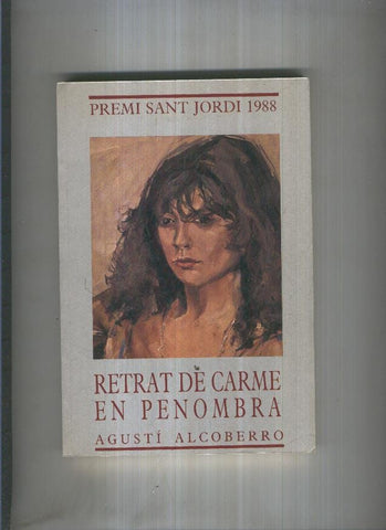 Retrat de Carme en penombra
