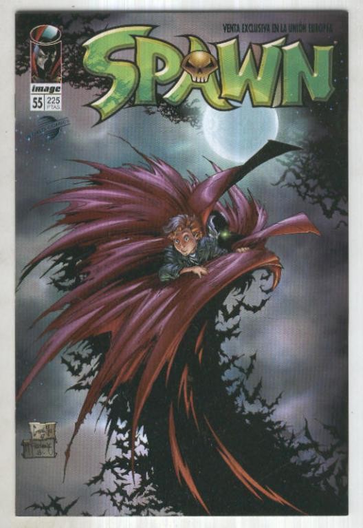SPAWN, Vol.1 No.55: Huerfanos (World Comics 1998)
