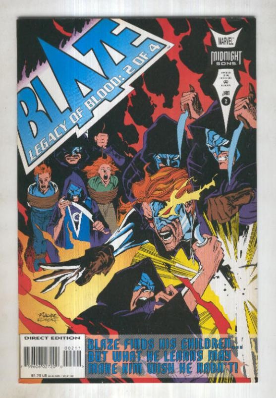 BLAZE: LEGACY OF BLOOD Vol.1, No.02: Brief Reunion (Marvel 1994)