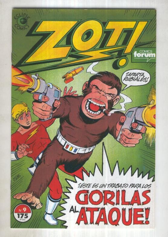 ZOT Vol.1 No.09: Gorilas al Ataque (Planeta de Agostini 1992)