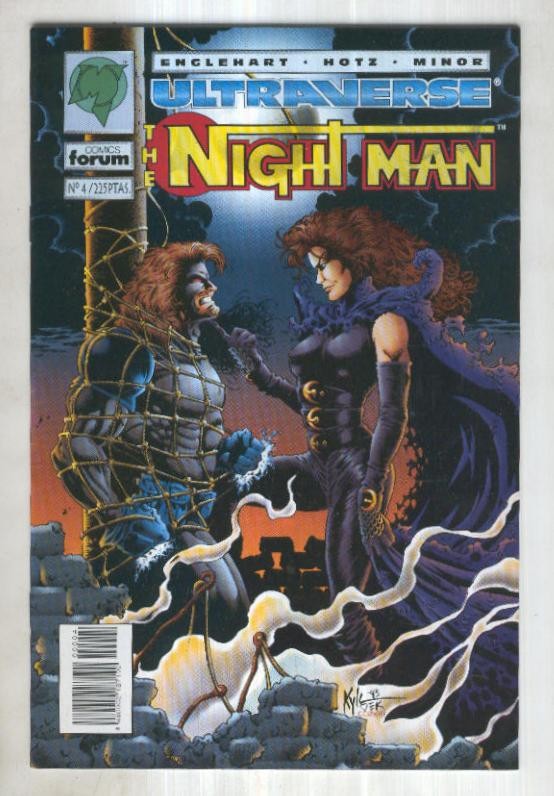THE NIGHT MAN Vol.1: Numero 04 (Forum 1995)