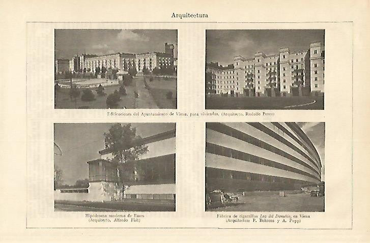 LAMINA DE ESPASA 284: Ejemplos de Arquitectura